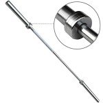 Yaheetech 7-Foot Olympic Weightlifting Barbell