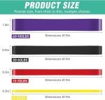 Resistance Band, Pull Up Bands, Pull Up Assistance Bands, Workout Bands, Exercise Bands, Resistance Bands Set for Legs, Working Out, Muscle Training, Physical Therapy, Shape Body, Men and Women1