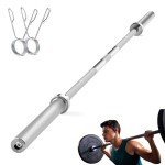 7ft Olympic Barbell for Weightlifting and Powerlifting