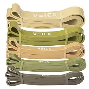 VEICK Resistance Bands for Working Out, Exercise, Workout Bands, Pull Up Assistance Bands, Long Heavy Stretch Bands Set for Men and Women, Power Weight Gym at Home Fitness Equipment