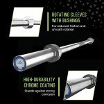 RAGE Fitness 15-Pound Olympic Training Barbell