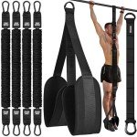 Pull Up Assistance Bands, Resistance Bands for Pull Up Bar Workout, Adjustable Heavy Duty Pull Up Assist Equipment with 4 Assistance Bands, Home Gym Strength Training, Fitness Exercise Best Partner