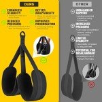 Pull Up Assistance Bands, Resistance Bands for Pull Up Bar Workout, Adjustable Heavy Duty Pull Up Assist Equipment with 4 Assistance Bands, Home Gym Strength Training, Fitness Exercise Best Partner