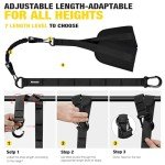 Pull Up Assistance Bands, Resistance Bands for Pull Up Bar Workout, Adjustable Heavy Duty Pull Up Assist Equipment with 4 Assistance Bands, Home Gym Strength Training, Fitness Exercise Best Partner