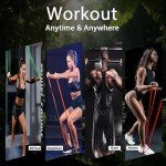 Resistance Bands, Exercise Bands Resistance, Pull Up Bands, Pull Up Assistance Bands, Workout Bands Resistance for Men & Women, Resistance Bands for Working Out, Muscle Training(6 Pcs)
