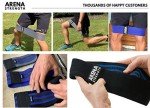 Arena Strength Fabric Glute Bands - Hip Bands for Legs and Butt (3 Pack) Hip Resistance Bands for Men | Leg Resistance Bands for Working Out Including Workout Guide & Travel Case