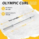 7ft Olympic Barbell for Weightlifting and Powerlifting