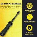 HulkFit 7-Foot Olympic Barbell - 700 lb Capacity