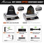 Resistance Bands Set, Exercise Bands, Workout Bands, 5 Tube Fitness Bands with Door Anchor, Handles, Portable Bag, Legs Ankle Straps for Musle Training, Physical Therapy, Shape Body, Home Workouts