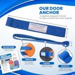RangeMaster Thera-Loop Door Anchors │ Non-Slip │ Complements Exercise Bands or Tubes │ Great for Exercising or Strengthening Activities│2 Pack