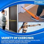 RangeMaster Thera-Loop Door Anchors │ Non-Slip │ Complements Exercise Bands or Tubes │ Great for Exercising or Strengthening Activities│2 Pack