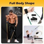 Portable Door Anchor Strap with Resistance Bands Set