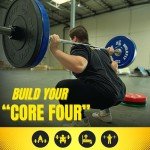 HulkFit 7-Foot Olympic Barbell - 700 lb Capacity