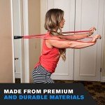 DynaPro - Door Anchor for Resistance Bands, Fits D-Handle Exercise Bands, Door Resistance Bands System for Resistance Workouts, Exercises and More