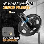 47" EZ Curl Barbell for Home Gym Workouts