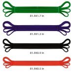 Pull Up Assist Band Heavy Duty Resistance Bands Set Workout Body Pull Up Bands Assistance Band for Powerlifting, Training, Stretching, Crossfit……