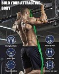 OUTDOXY Resistance Bands, Pull Up Assistance Bands Set of 4, Exercise Bands for Men & Women, Heavy Duty Stretch Exercise Bands, Resistance Bands for Working Out, Muscle Training