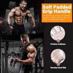 Heavy Duty Exercise Handles, Gym Handles for Cable Machine Attachment, Grip Gym Equipment, Resistance Bands, and Weight Lifting (Set of 2)