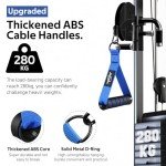 WALITO Exercise Handles, Replacement Cable Machine Attachments for Home Gym Equipment, Pulley System, Pilates, Resistance Bands, Strength Trainer, Heavy Duty Working Out Handles Accessories