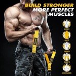 Ayombo Gym Equipment, Cable Attachments for Gym, Home Workout Equipment Machine Grip Attachments, Resistance Bands Handles for Weight Strength Trainer, Gym Heavy Duty Exercise Handle for Men