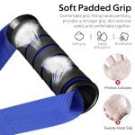 WALITO Exercise Handles, Replacement Cable Machine Attachments for Home Gym Equipment, Pulley System, Pilates, Resistance Bands, Strength Trainer, Heavy Duty Working Out Handles Accessories