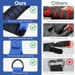 WALITO Exercise Handles, Replacement Cable Machine Attachments for Home Gym Equipment, Pulley System, Pilates, Resistance Bands, Strength Trainer, Heavy Duty Working Out Handles Accessories