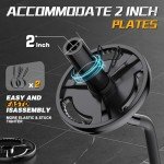 47" Olympic EZ Curl Bar for Home Gym