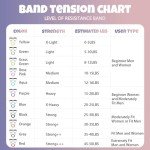 RitFit Single Resistance Exercise Band with Comfortable Handles - Ideal for Physical Therapy, Strength Training, Muscle Toning - Door Anchor and Starter Guide Included (Rose Pink(10-15lbs))