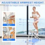Foldable Vertical Cardio Exercise Machine for Home Gym
