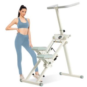 Foldable Vertical Climber & Stepper for Home Fitness