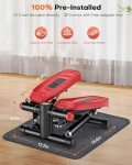 Adjustable Mini Stepper with Resistance Bands