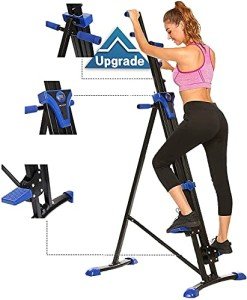 Folding Vertical Climber for Total Body Workout