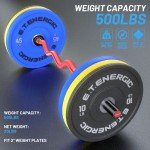 E.T. Energic 47" Olympic EZ Curl Barbell