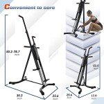 Sportsroyals Adjustable Vertical Climber for Full Body Workout