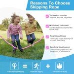 Adjustable Soft Beaded Jump Rope for Everyone