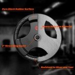 XDDIAS 2-Inch Olympic Rubber Weight Plates