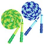 TYSISKNO Kids Jump Rope Set - 2.5m, Soft Beads