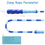 TYSISKNO Kids Jump Rope Set - 2.5m, Soft Beads
