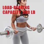 Holleyweb EZ Curl Bar for Strength Training