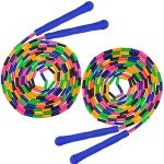 Double Dutch Jump Rope Set for Kids & Adults
