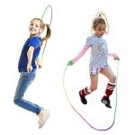 Rainbow Jump Rope Set – 10 Durable Skipping Ropes