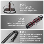 Adjustable Jump Rope with Soft Foam Grips