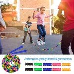 Double Dutch Jump Rope Set for Kids & Adults