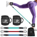Adjustable Ankle Resistance Bands Set - 60LB