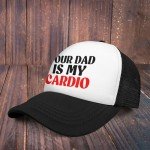 Funny Cardio Dad Snapback Hat - Gag Gift