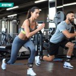 Adjustable Ankle Resistance Bands Set - 60LB