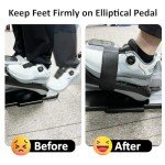 Ellipse Leg Exerciser Machine with Pedal Straps