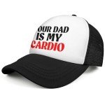 Funny Cardio Dad Snapback Hat - Gag Gift