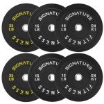 Olympic Bumper Plates Set – 120 Pounds Total