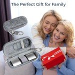 CoBak Gray Felt Case for KardiaMobile Devices